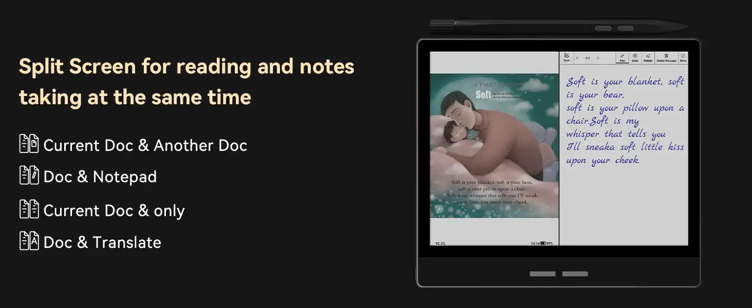 7-inch Eink screen E-book Reader