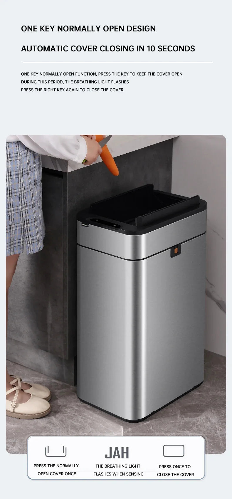 Smart Sensor Trash Can