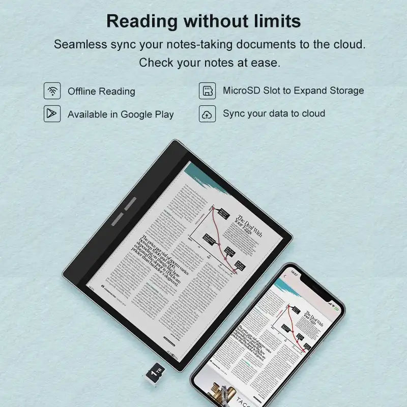 7-inch Eink screen E-book Reader
