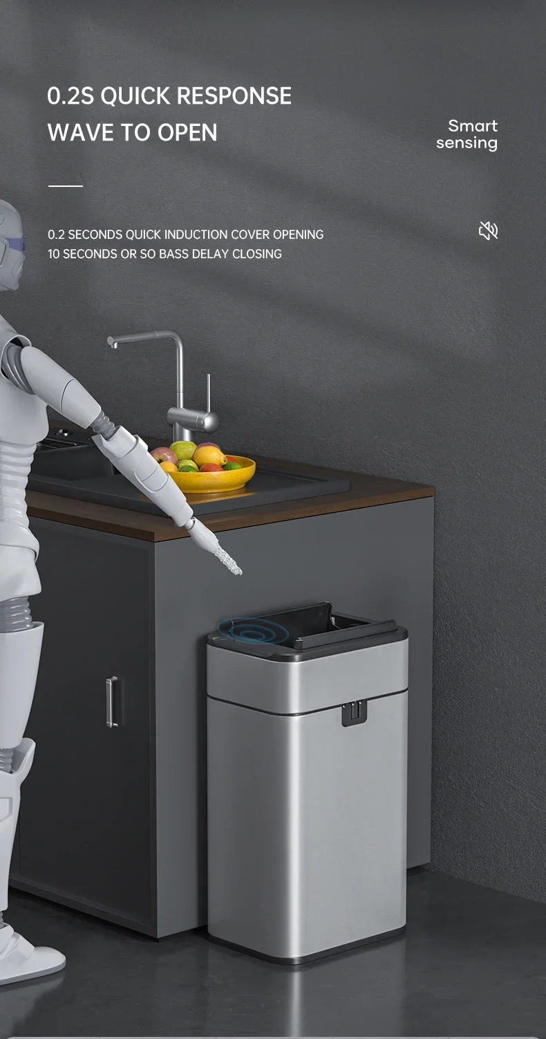 Smart Sensor Trash Can