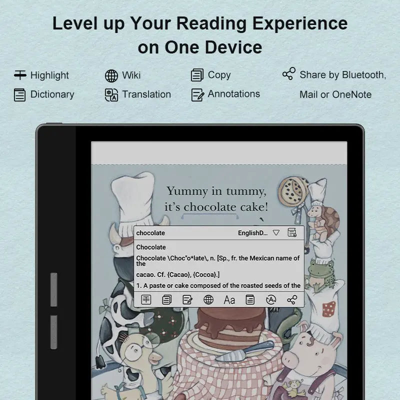 7-inch Eink screen E-book Reader