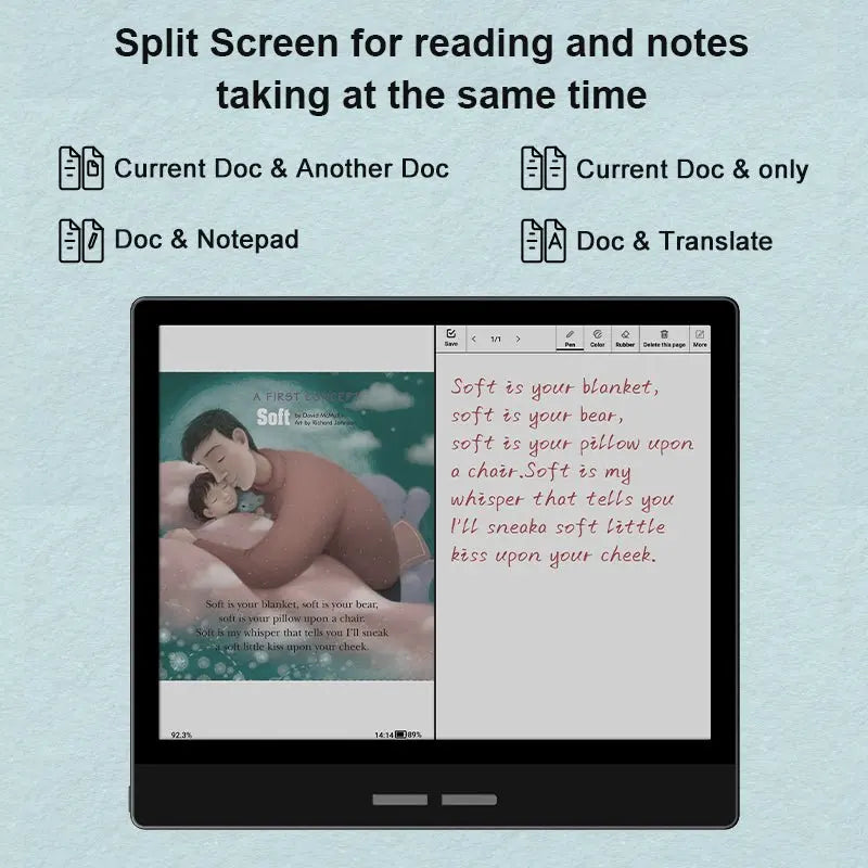 7-inch Eink screen E-book Reader
