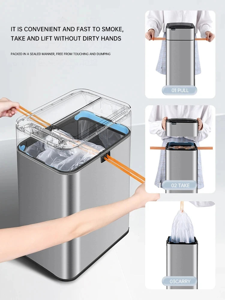 Smart Sensor Trash Can