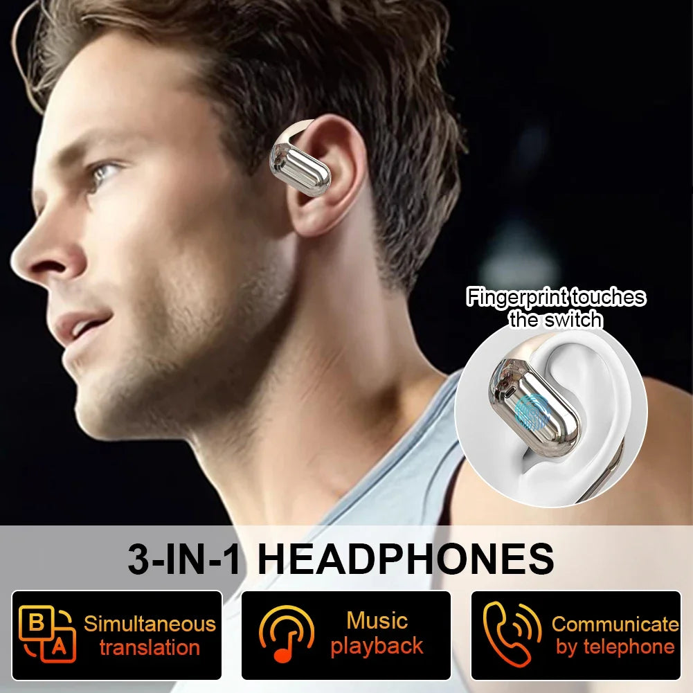 3-in-1 AI Translator Earbuds
