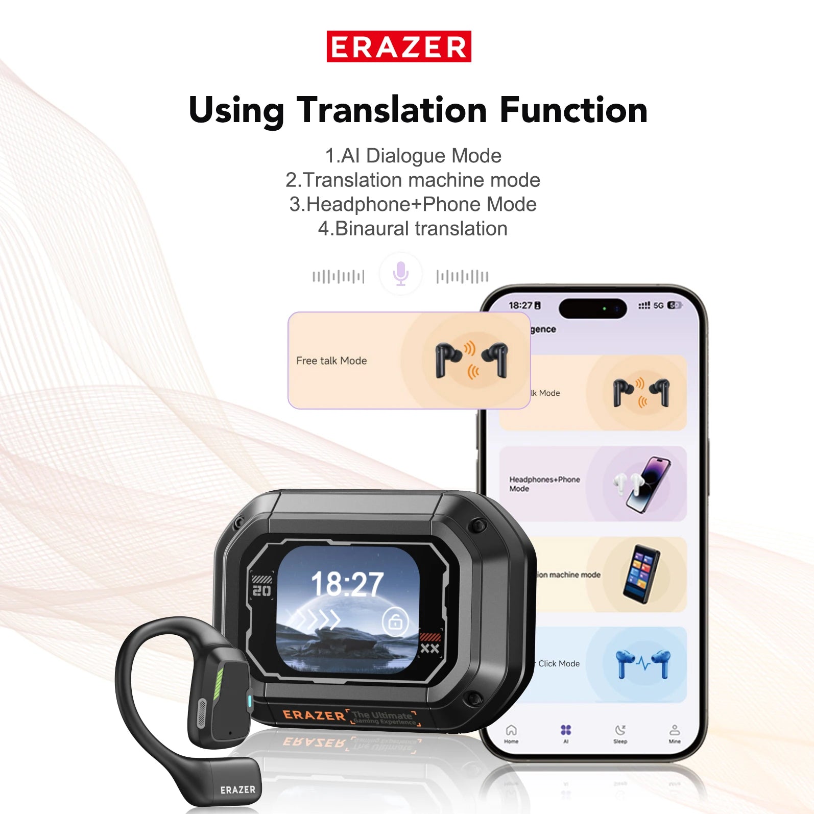 AI Translator Earbuds