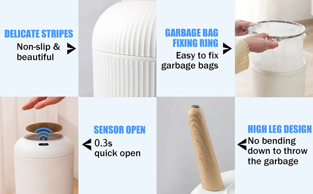 Motion Sensor Trash Can