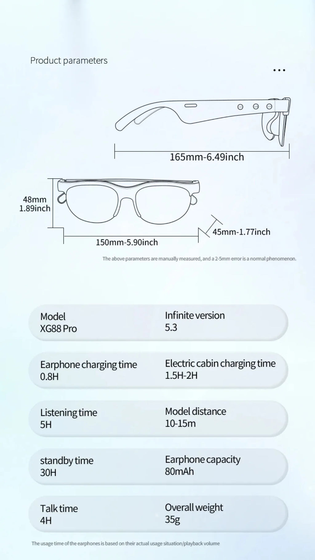 AI Smart Translation Glasses