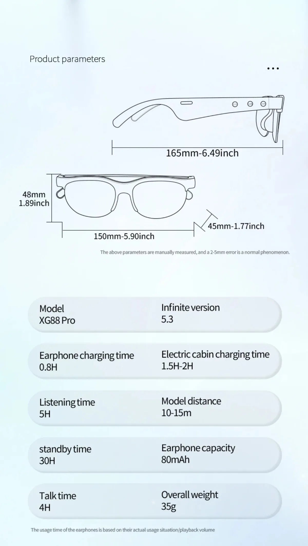 AI Smart Translation Glasses